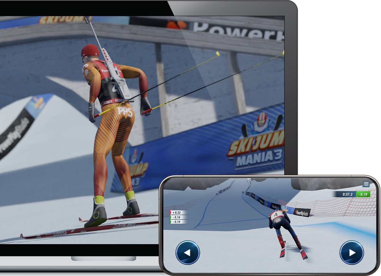 Winter Sports Mania Games PowerPlay Studio